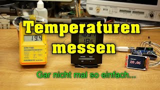 Temperaturen messen Methoden amp Probleme [upl. by Balcer]