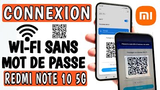 comment partager un code qr wifi sans mot de passe sur redmi 10 5G [upl. by Donielle321]