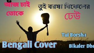 Tui Borsha Bikaler Dheu  তুই বর্ষা বিকেলের ঢেউ  guitar covershorts shortviralguitarcover [upl. by Chris]