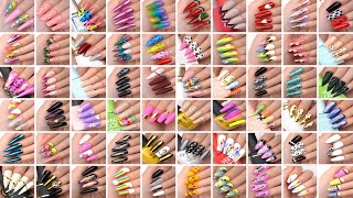 200 Best Creative Nail Art Ideas Compilation  New Nails Design for Girl  Nails Design [upl. by Aciria]