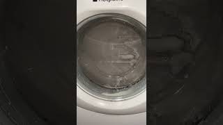 Hotpoint ultima WT741 washing machine  Unbalanced vortex final spin [upl. by Atwahs]