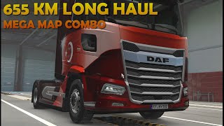 ETS2 Mega map Combo trip  from Tundra top Poland [upl. by Springer]