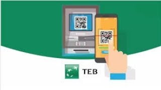 TEB Bankası QR kod ile para çekme [upl. by Aracot]