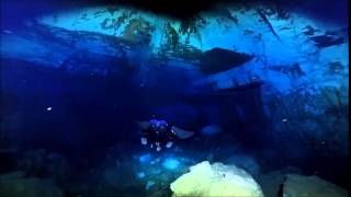 Cave diving Greece KEFALONIA [upl. by Ibba]