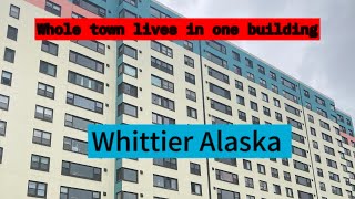 Whittier Alaska apartment building [upl. by Innob]