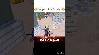 camper🥶He surprised me🥵🔥shorts pubgmobile bgmi D2estarshortsfeed trending zemugaming [upl. by Oicneconi]