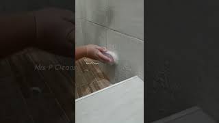 Shower floor tiles and grout deep cleaned [upl. by Marcello]