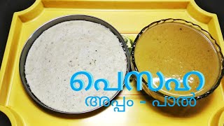 PESAHA Appam amp Paal  പെസഹ അപ്പവും പാലും  Traditional Recipe  COOK with SOPHY  Recipe201 [upl. by Eltsryk397]