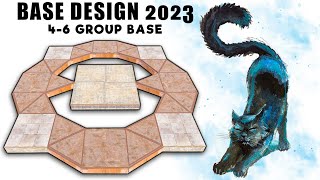 RUST  BEST BASE 2x2 FOR 46 GROUP  Rust Base Design 2023 [upl. by Delora]