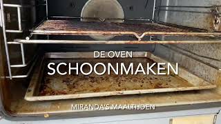 De oven schoonmaken [upl. by Adohr]