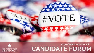 City of Mankato Council Candidate Forum [upl. by Lisabet]