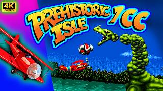 Prehistoric Isle Gameplay 1CC  RETRO ARCADE 4k 60fps [upl. by Entruoc]