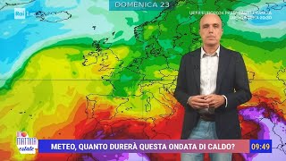 Il meteo allerta caldo in Italia  Unomattina estate 21062024 [upl. by Nywrad839]