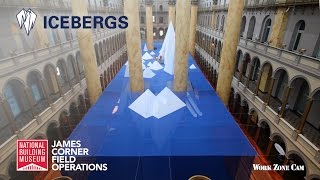 National Building Museum ICEBERGS TimeLapse [upl. by Letta]