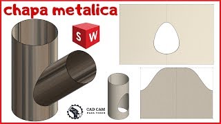 👍CHAPA METALICA EN SOLIDWORKS 5👀 2019 [upl. by Dag]