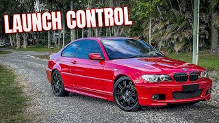 BMW E46 330ci 0100KMH LAUNCH CONTROL Its finally working [upl. by Paulie]