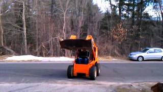 2001 Deawoo 1760XL Skid Steer3gp [upl. by Chenee]