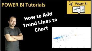 How to Create Trend Line in Power BI Chart [upl. by Macmullin798]