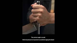 How to Keep Your Knife Sharp with a Ceramic Honing Rod [upl. by Barden887]