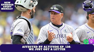 Affected by Altitude Episode 138 We Just Got a Letter [upl. by Suki]