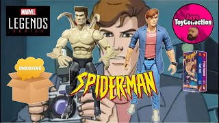 Marvel Legends Smythe Vs Peter Parker VHS 2 Pack Unboxing amp Review  Animated Spiderman Comparison [upl. by Carine937]