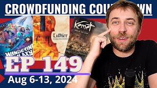 Crowdfunding Countdown Ep 149  Kemet Luthier Wandering Galaxy Ascension Dead Reckoning [upl. by Glick]