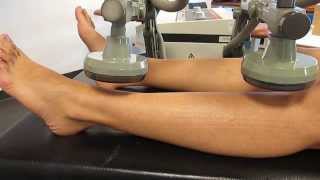 Short Wave Therapy  application using Plate Electrodes coplanar method [upl. by Kala]