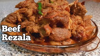 বিফ রেজালা রেসিপি Beef Rezala Recipe  Beef Rezala Easy Recipe [upl. by Parthen351]