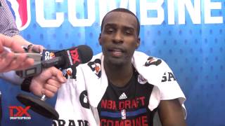 Shabazz Muhammad Draft Combine Interview [upl. by Gavan57]