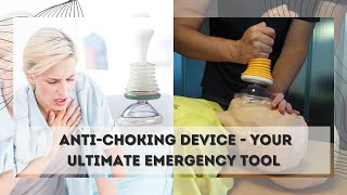 Anti Choking Device  Choking Rescue Device Home Kit for Adult and Children [upl. by Aimekahs687]