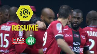 EA Guingamp  AS SaintEtienne 21  Résumé  EAG  ASSE  201718 [upl. by Rimaj]