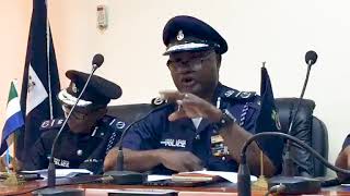 SHOCKING REVELATION Sierra Leone Police Update The Press [upl. by Thierry]