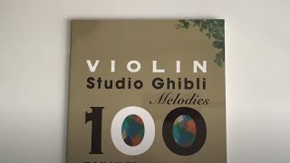 Studio Ghibli Melodies 100 for Violin SoloPreIntermediate Sheet Music Book [upl. by Noreht612]