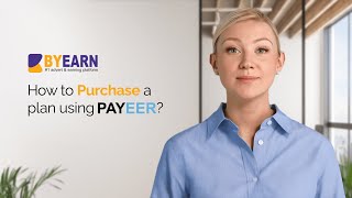 ByEarn Tutorial Easy Steps to Buy a Plan with Payeer  Quick and Secure [upl. by Llevra357]