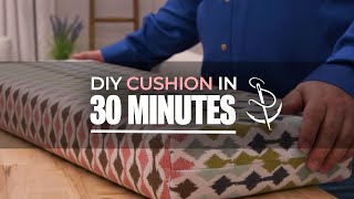 Make a Box Corner Cushion  The 30 Minute Cushion [upl. by Colette]