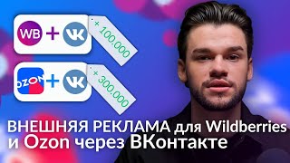 Как увеличить продажи на Вайлдберриз и Озон в 2 раза с помощью внешней рекламы [upl. by Eriha]