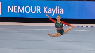 Kaylia Nemour 🇩🇿  12700 Floor  Sol  World Championships 2023 [upl. by Lellih]