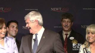 Gingrich gushes about Valentines Day with Callista [upl. by Ohaus]