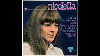 Nicoletta  EP stéréo et stéréo DES Riviera 231326 1968 [upl. by Enomsed89]