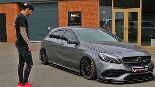 BAGGED A45 SPITS FLAMES WITH STAGE 1  REMAP [upl. by Auqinahc]