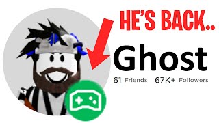 roblox ghost is BACK after 5 years [upl. by Oinafipe]