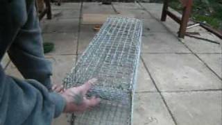 Making a metal cage trap part 3 [upl. by Sarita477]