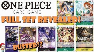 Full OP10 Setlist Officially Revealed The Cards You Need to Know About Big One Piece TCG News [upl. by Lehman]