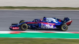 Toro Rosso STR14  F1 Test Days 2019 [upl. by Elicec]