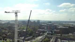 Time lapse Tower Crane Assembly [upl. by Enirroc228]