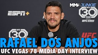 Rafael dos Anjos Michael Chandler Doesnt Deserve Conor McGregor Fight  UFC on ESPN 51 [upl. by Amzu980]