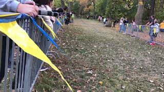 North Central Conference XC Girls Finish Line [upl. by Lenoj]