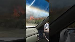 Coal Fire in Yorba Linda [upl. by Namyl]