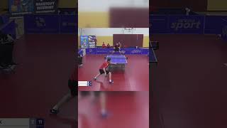 INSANE Defense and an EPIC Slide in the best table tennis league  🏓🙀 respect improve tabletennis [upl. by Dinerman343]