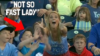 MLB Funniest Fan Moments [upl. by Selda831]